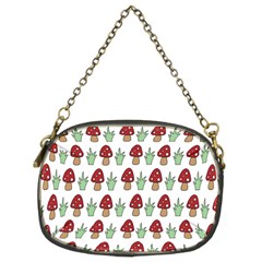 Mushrooms Chain Purse (two Sided)  by Kathrinlegg