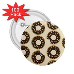 Donuts 2 25  Button (100 Pack) by Kathrinlegg