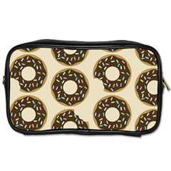 Donuts Travel Toiletry Bag (one Side) by Kathrinlegg