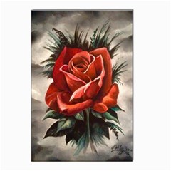 Red Rose Postcard 4 x 6  (10 Pack) by ArtByThree