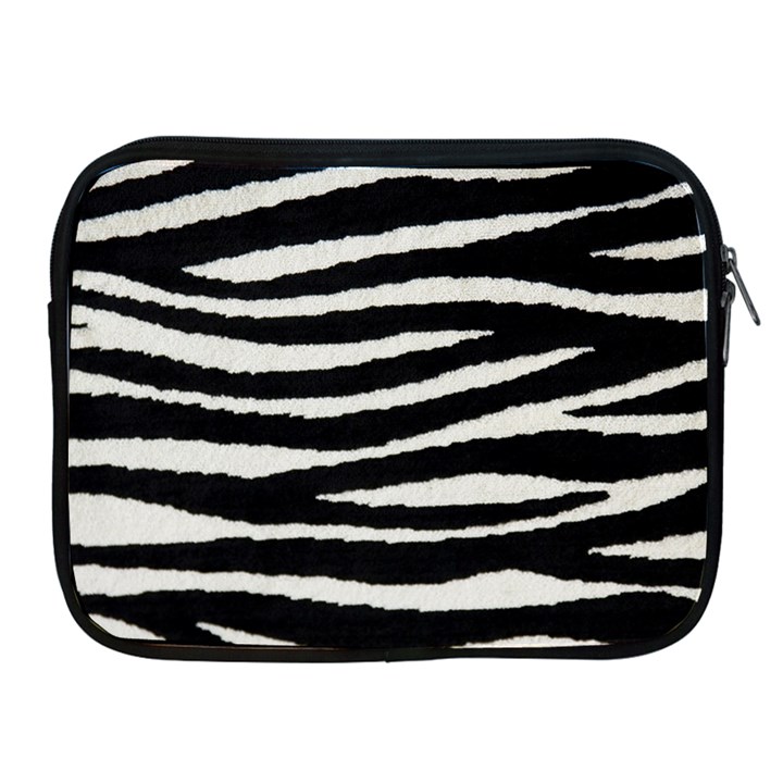 Black White Tiger  Apple iPad Zippered Sleeve