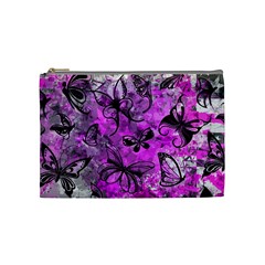 Butterfly Graffiti Cosmetic Bag (medium) by ArtistRoseanneJones