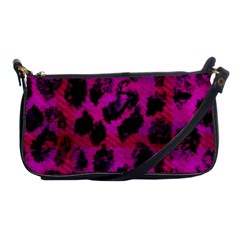 Pink Leopard Evening Bag by ArtistRoseanneJones