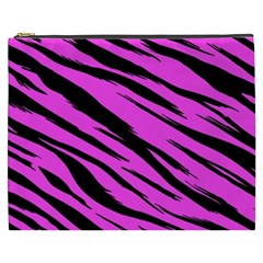 Pink Tiger Cosmetic Bag (xxxl) by ArtistRoseanneJones