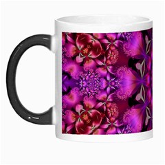 Pink Fractal Kaleidoscope  Morph Mug by KirstenStar