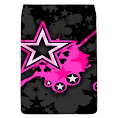 Pink Star Graphic Removable Flap Cover (s) by ArtistRoseanneJones