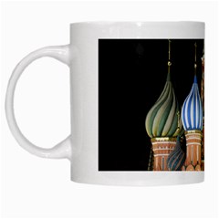 Saint Basil s Cathedral  White Coffee Mug by anstey