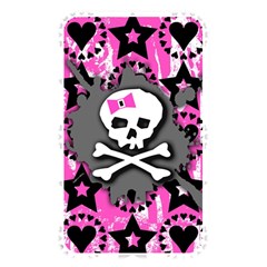 Pink Bow Skull Memory Card Reader (rectangular)