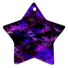 Purple Skulls Goth Storm Star Ornament by KirstenStar