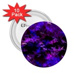 Purple Skulls Goth Storm 2.25  Button (10 pack)