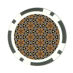 Faux Animal Print Pattern Poker Chip Card Guards by GardenOfOphir