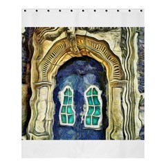 Luebeck Germany Arched Church Doorway Shower Curtain 60  X 72  (medium)  by karynpetersart