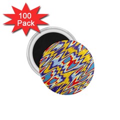 Colorful Chaos 1 75  Magnet (100 Pack)  by LalyLauraFLM