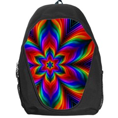 Rainbow Flower Backpack Bag