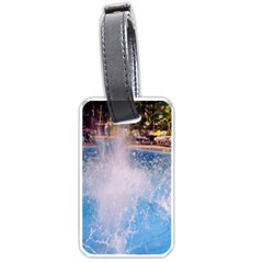 Splash 3 Luggage Tags (one Side)  by icarusismartdesigns