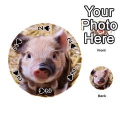 Sweet Piglet Playing Cards 54 (round) 
