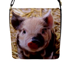 Sweet Piglet Flap Messenger Bag (l) 