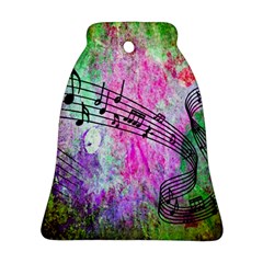 Abstract Music  Bell Ornament (2 Sides)