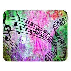 Abstract Music  Double Sided Flano Blanket (large) 