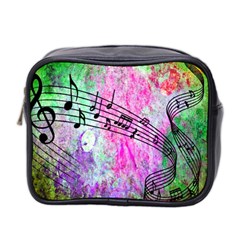 Abstract Music 2 Mini Toiletries Bag 2-side