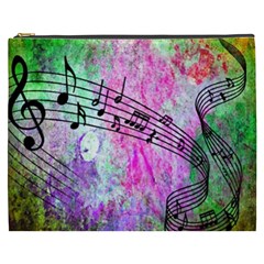 Abstract Music 2 Cosmetic Bag (xxxl) 