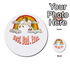 Best  Dad  Ever Multi-purpose Cards (round)  by redcow