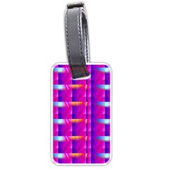 Pink Cell Mate Luggage Tags (one Side)  by TheWowFactor