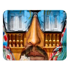 Graffiti Sunglass Art Double Sided Flano Blanket (large)  by TheWowFactor