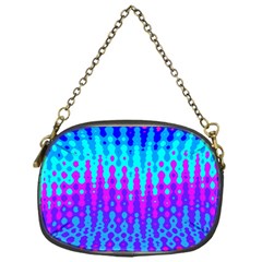 Melting Blues And Pinks Chain Purses (one Side)  by KirstenStar