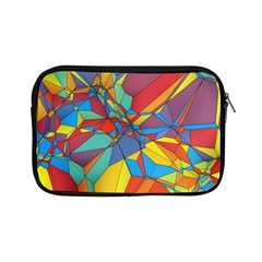 Colorful Miscellaneous Shapes Apple Ipad Mini Zipper Case by LalyLauraFLM