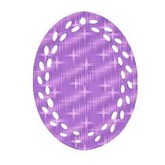 Many Stars, Lilac Ornament (oval Filigree)  by ImpressiveMoments