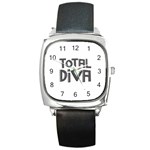 Total Diva  Square Metal Watches