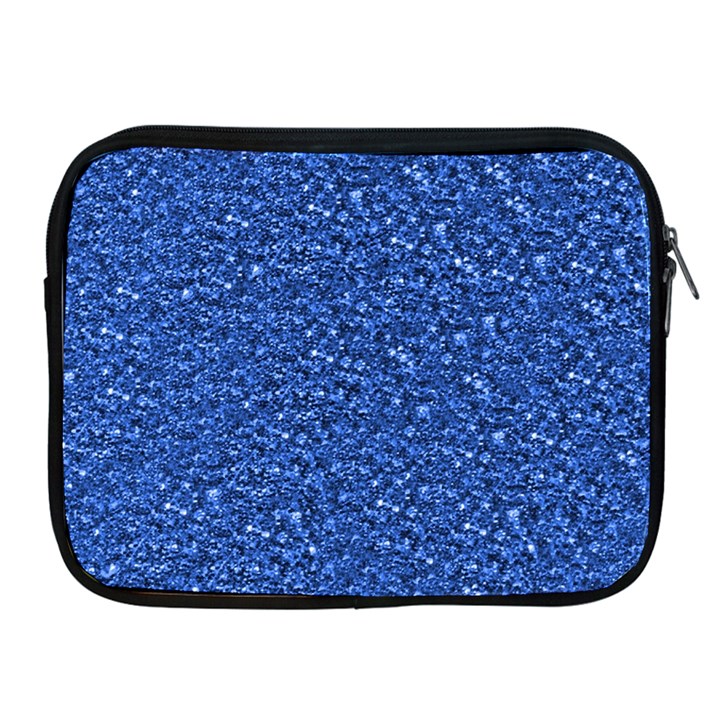 Sparkling Glitter Blue Apple iPad 2/3/4 Zipper Cases