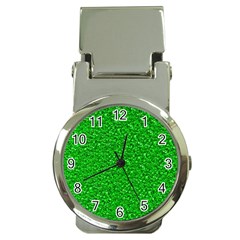 Sparkling Glitter Neon Green Money Clip Watches by ImpressiveMoments