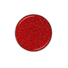 Sparkling Glitter Red Hat Clip Ball Marker (4 Pack) by ImpressiveMoments