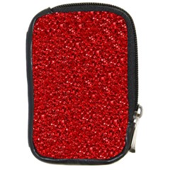 Sparkling Glitter Red Compact Camera Cases by ImpressiveMoments