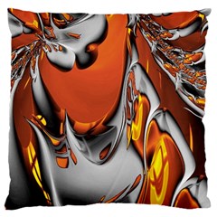 Special Fractal 24 Terra Large Cushion Cases (one Side)  by ImpressiveMoments