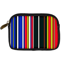 Hot Stripes Red Blue Digital Camera Cases by ImpressiveMoments