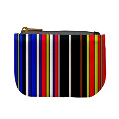 Hot Stripes Red Blue Mini Coin Purses by ImpressiveMoments