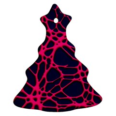 Hot Web Pink Ornament (christmas Tree) by ImpressiveMoments
