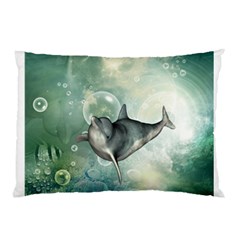 Funny Dswimming Dolphin Pillow Cases