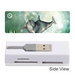 Funny Dswimming Dolphin Memory Card Reader (stick) 