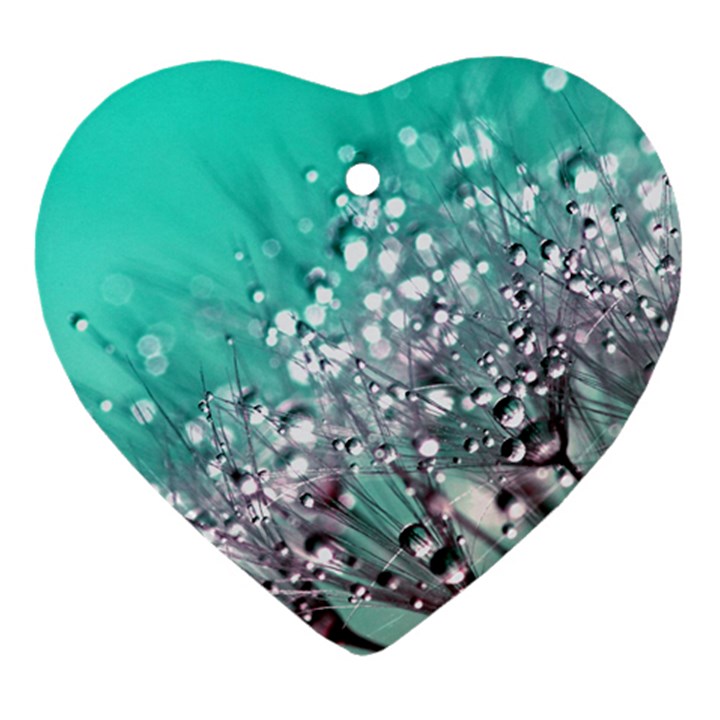 Dandelion 2015 0701 Ornament (Heart) 