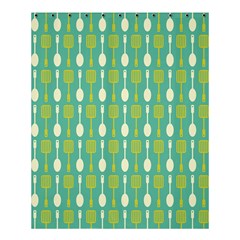 Spatula Spoon Pattern Shower Curtain 60  X 72  (medium)  by GardenOfOphir