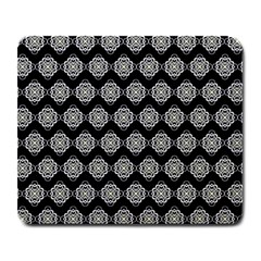 Abstract Knot Geometric Tile Pattern Large Mousepads by GardenOfOphir
