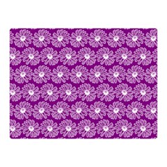 Gerbera Daisy Vector Tile Pattern Double Sided Flano Blanket (mini)  by GardenOfOphir