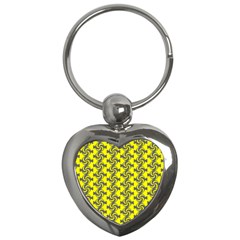 Candy Illustration Pattern Key Chains (heart)  by GardenOfOphir