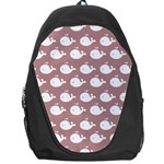 Cute Whale Illustration Pattern Backpack Bag