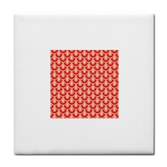 Awesome Retro Pattern Red Face Towel by ImpressiveMoments