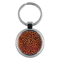 Lava Abstract Pattern  Key Chains (round)  by OCDesignss
